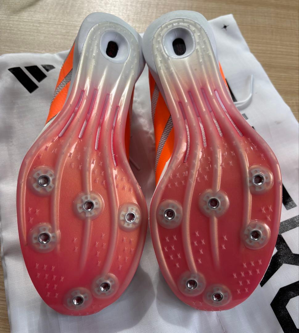 極美品 adizero プライム SP4 25.0cm
