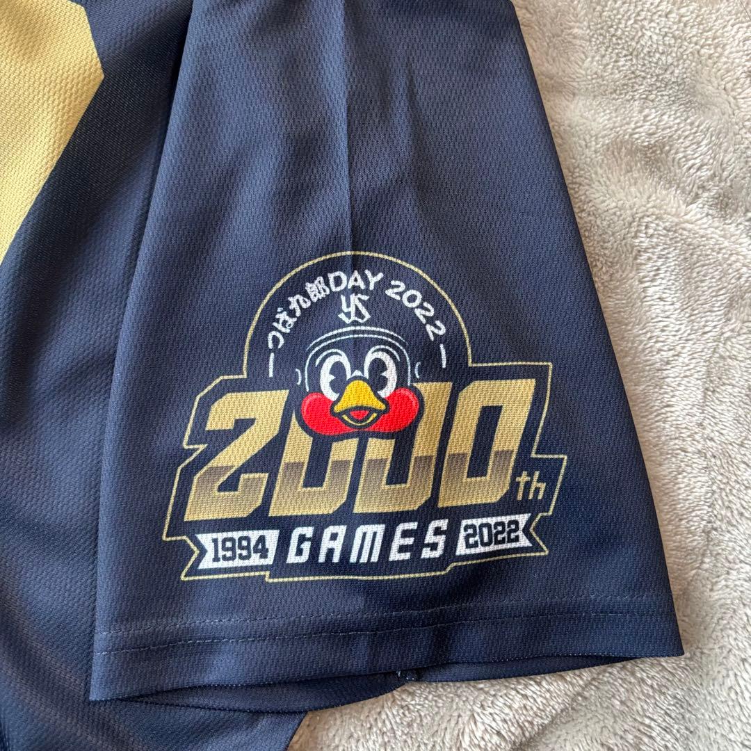 つば九郎 2000試合出場記念Tシャツ 東京ヤクルトスワローズ