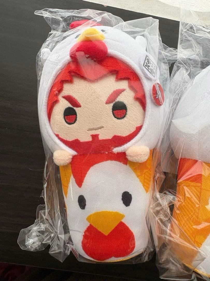 2bro. からあげクンぬいぐるみ・缶バッジセット