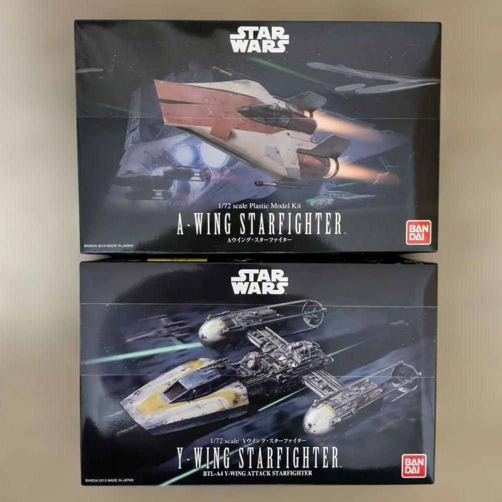 【未組立】1/72 1/48 1/144 スターウォーズ プラモデル16点セット