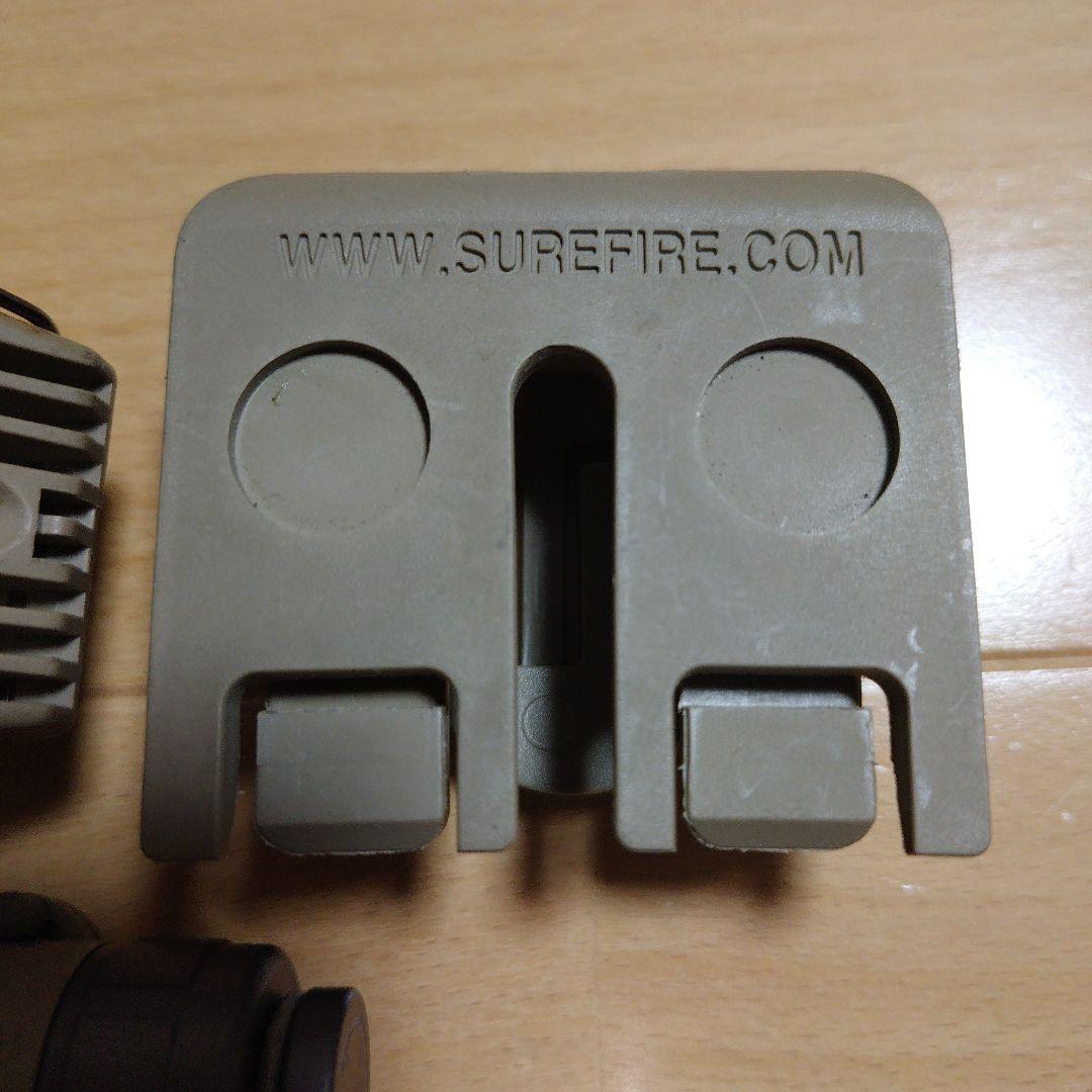 SUREFIRE HL1 HELMET LIGHT モールクリップセット　電池付