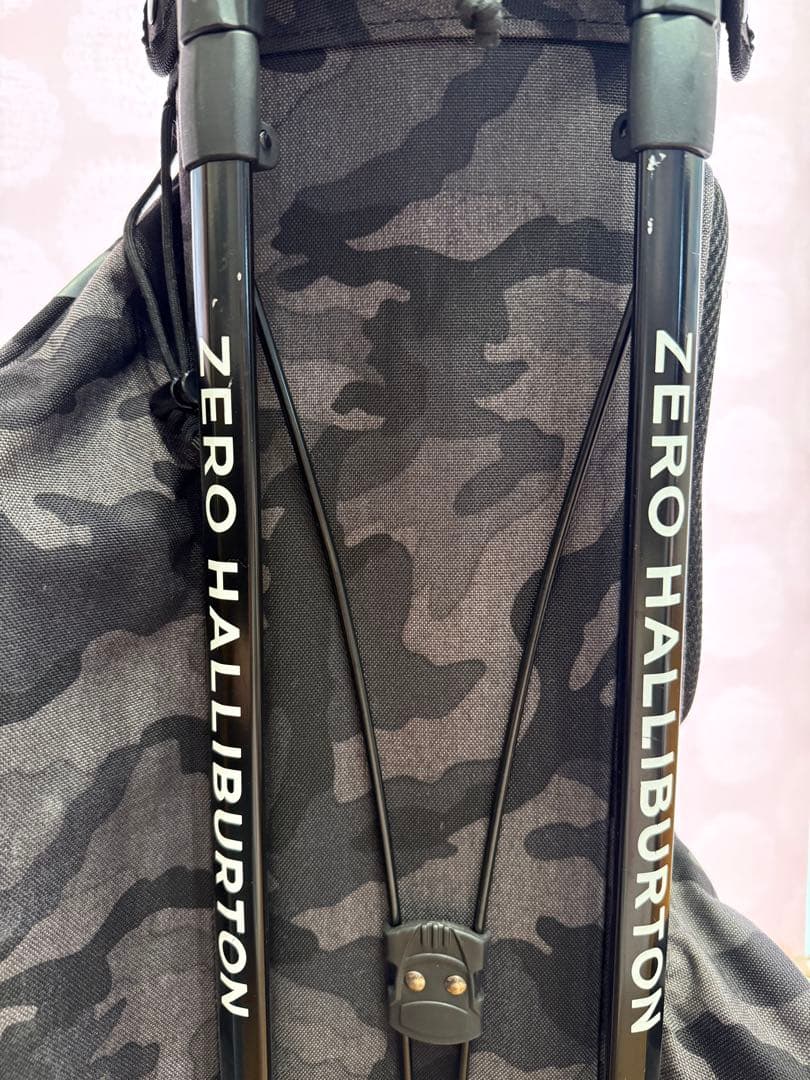 ZERO HALLIBURTON キャディバッグ＋セカンドバック2点セット