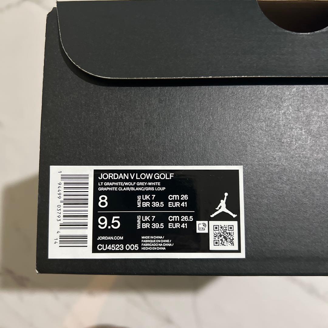 即完！メンバー限定販売、新品/26cmNIKE JORDAN ジョーダン5ゴルフ