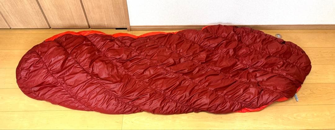 美品mont-bell Burrow Bag #0 バロウバック　シュラフ