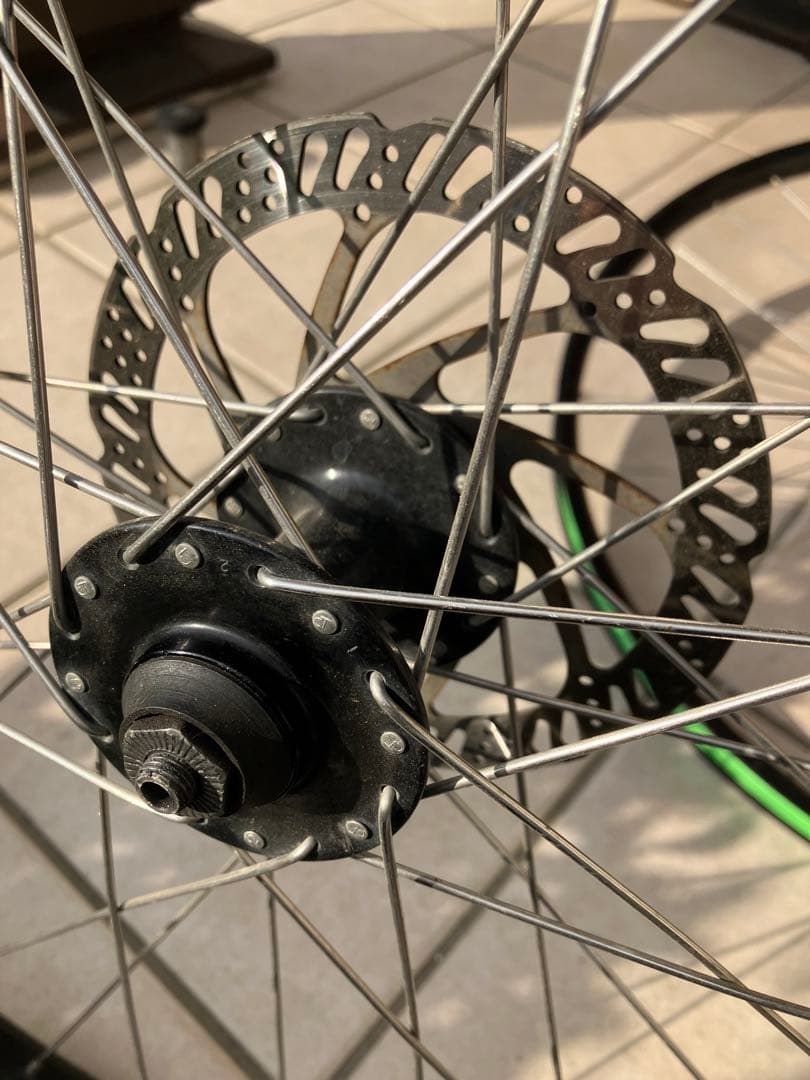 27.5 mtb ディスクホイール　650bとケンダのタイヤ、チューブ2本セット