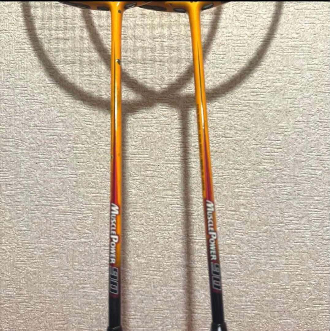 マッスルパワー90 MUSCLEPOWER90 バドミントンラケット 2本セット