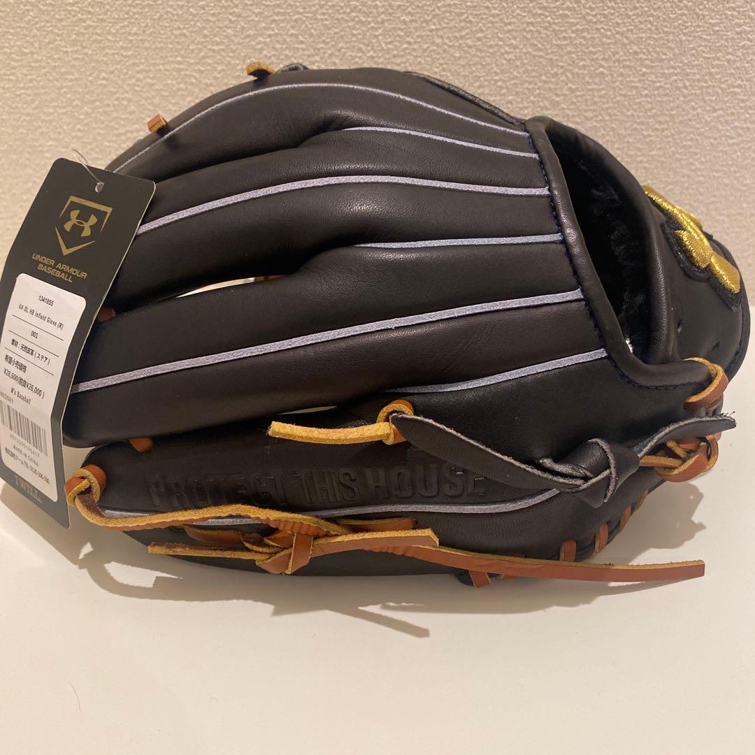 【新品未使用】アンダーアーマー 硬式グローブ 内野手