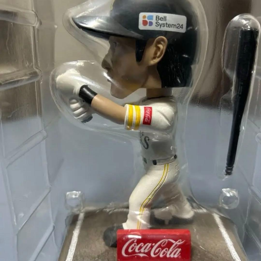 ［超レア！コカコーラ］柳田悠岐　背番号9 ボブルヘッド フィギュア