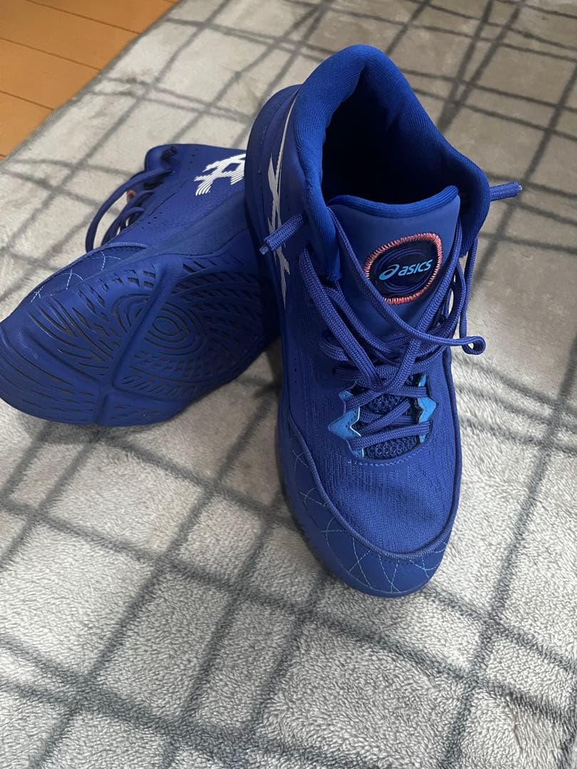 asics バスケットボールシューズ ネイビー