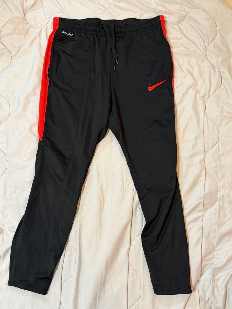 Nike DRI-FIT レッド ハーフジップジャージ　上下セット