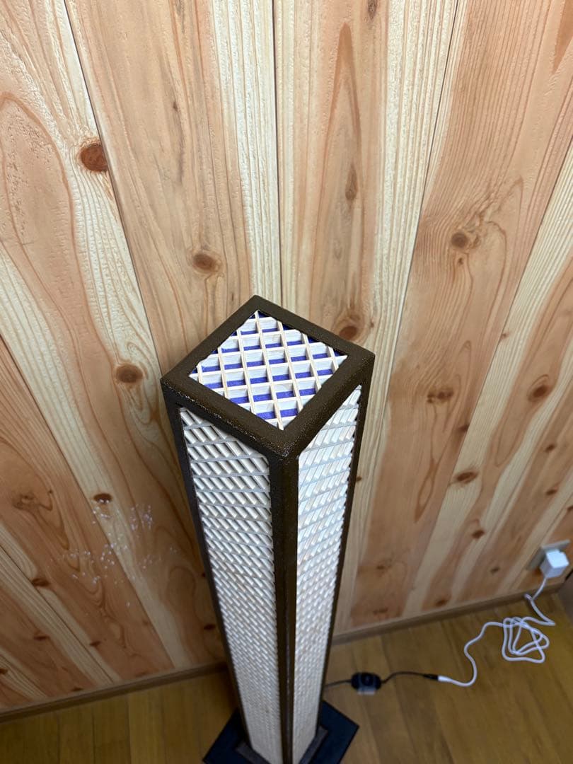 LEDスタンド照明　大パープル