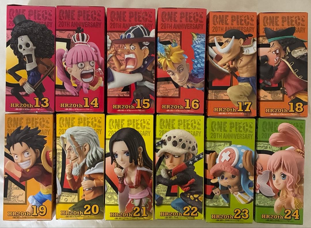 未開封 ワンピース ワーコレ ヒストリーリレー　20th 全30種 コンプ