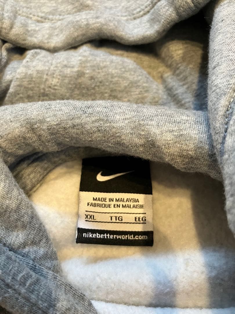NIKE マンチェスターユナイテッドパーカー グレー スウォッシュ 古着