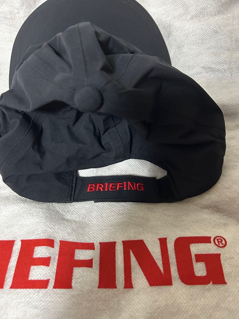 【美品】BRIEFING GOLF MS RAIN CAP