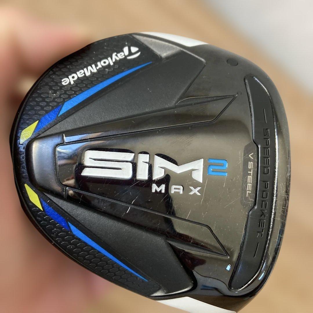 テーラーメイド SIM2 MAX 3W 15度 ヘッドのみ　　 ヘッドカバー付き