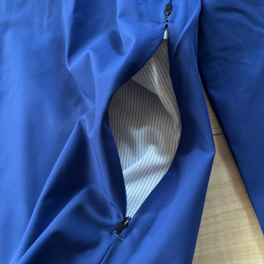 新品　メンズ　ゴルフ　スポーツジャケット　撥水　ストレッチ　ブルー XL