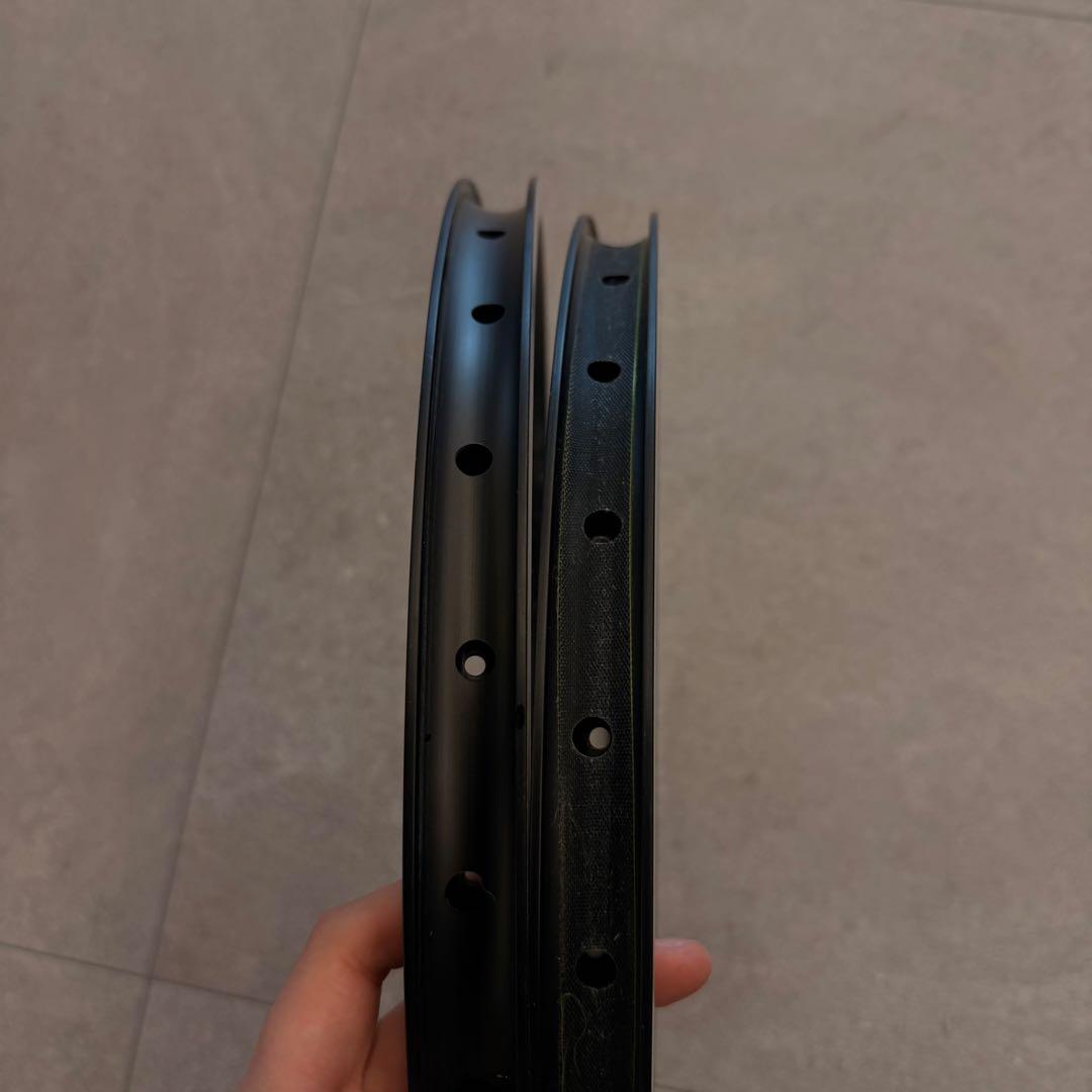 VELOCITY リム 2本セット　24ホール　AERO HEAT 16インチ