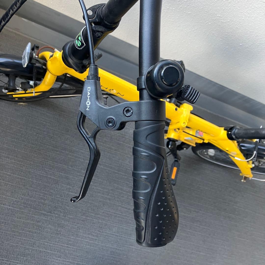 DAHON ダホン VYBE D7 折り畳み自転車 イエロー　おまけ付き