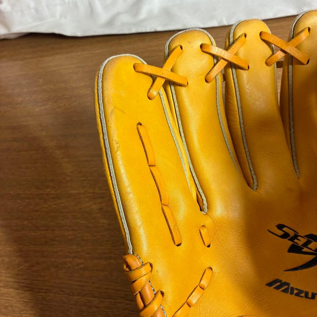 ミズノ セレクト9 少年軟式 グローブ グラブ 内野用 左投げ 極美品