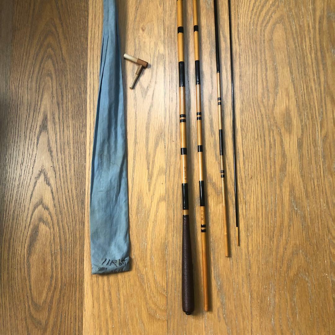 夢想觀の竹竿です。13.3尺です。