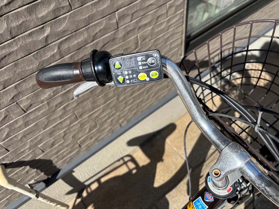 電動アシスト自転車 ブリヂストン　アシスタ シティタイプ ダークブラウン