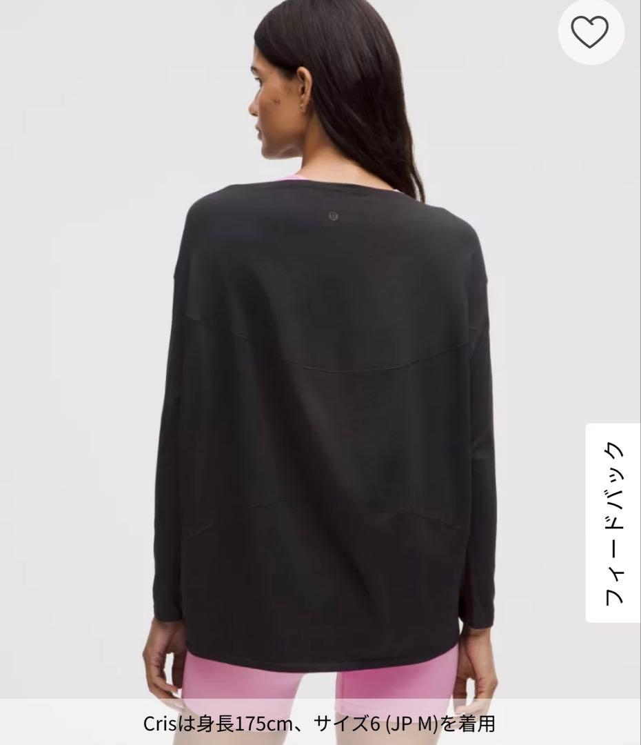 【人気】ルルレモンBack in Action Long Sleeve トップス