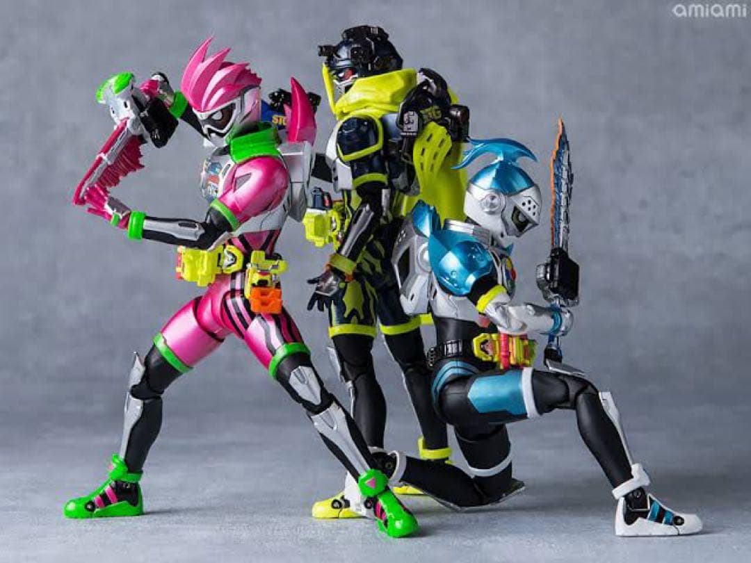 d*3様 S.H.Figuarts 仮面ライダー エグゼイド フィギュア 3体セ