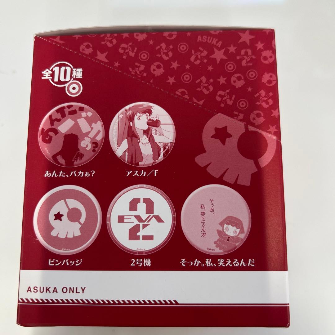 EVA STORE オリジナルアスカ、カヲル缶バッジBOX+タロットカード2箱