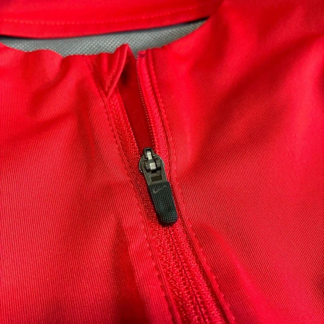 ◎極美品 NIKE ハーフジップ スリムフィット 伸縮 ランニング テニスゴルフ