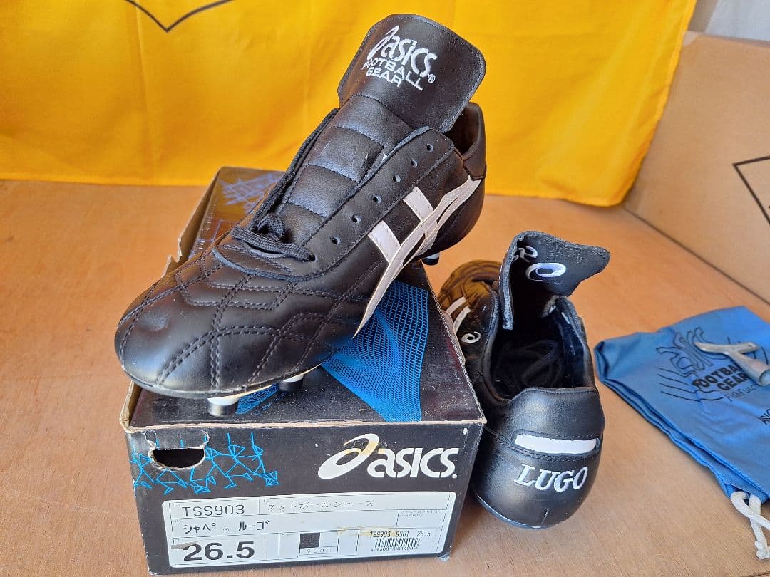 レア 廃盤品 未使用 取替式 シャペ ルーゴASICS TSS903 26.5
