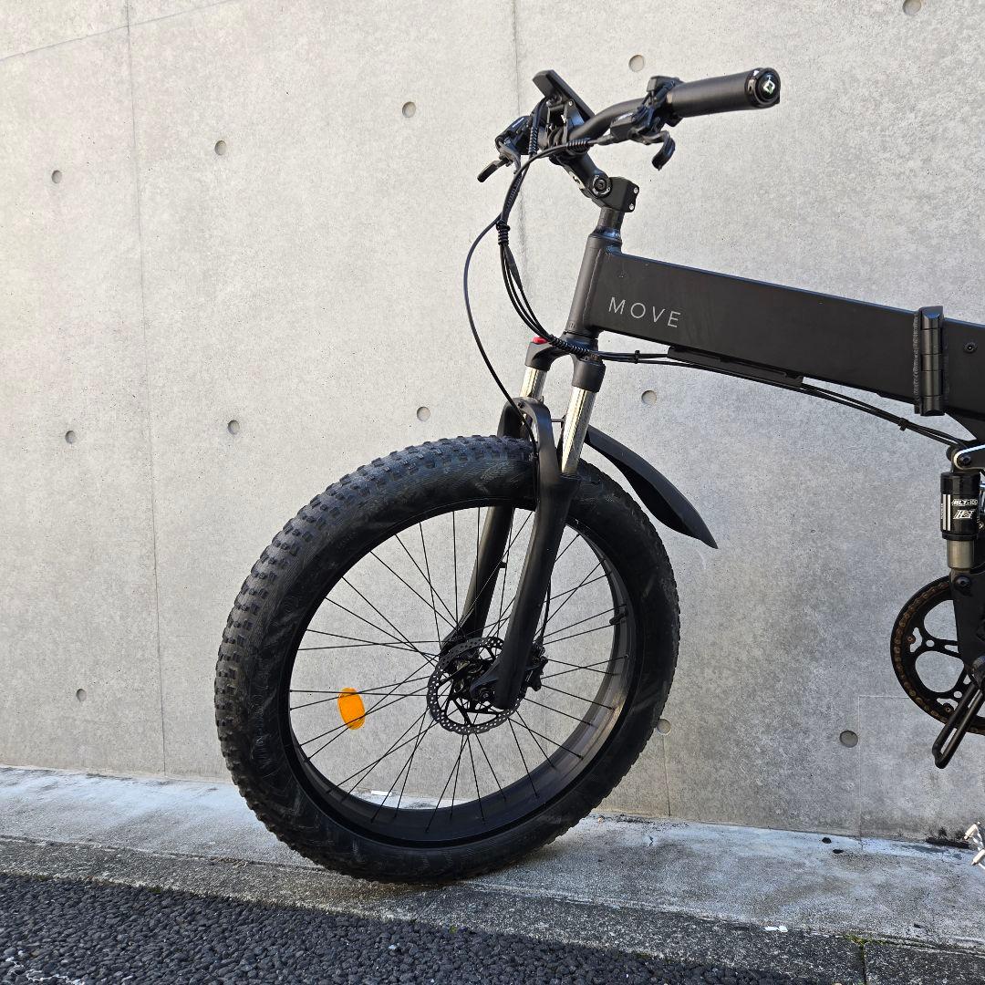 MOVE 電動アシスト自転車 折り畳み式　ファットタイヤ