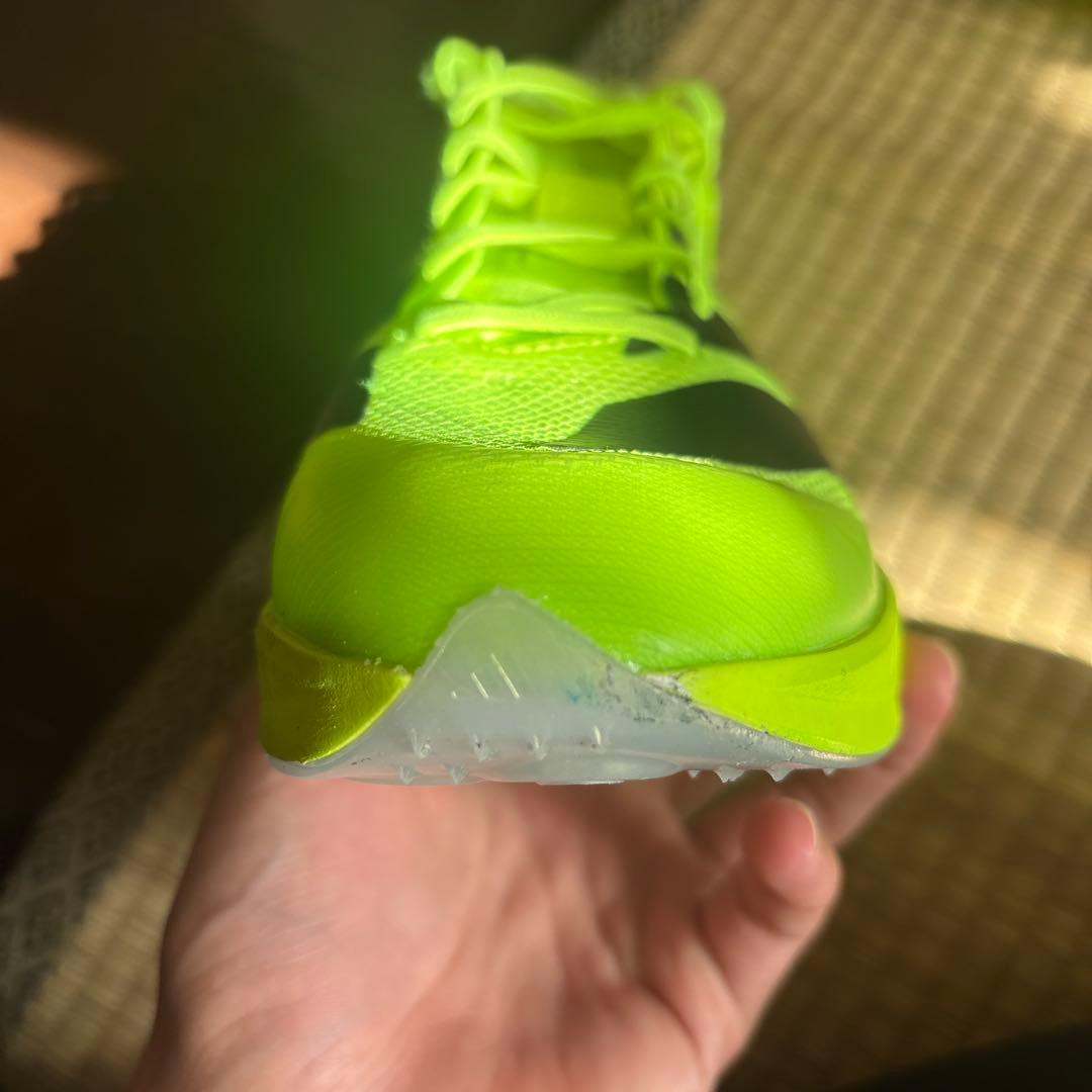 adidas primeSP4 スパイクシューズ 蛍光イエロー