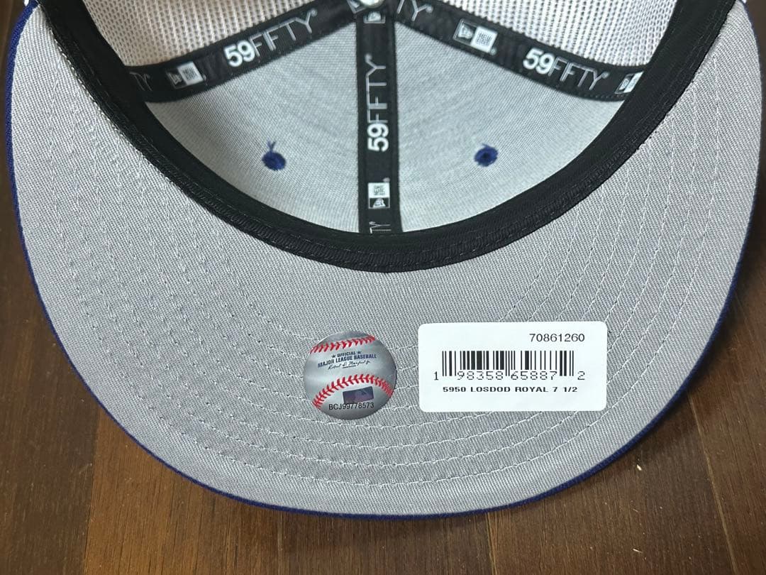 newera dodgers 7-1/2(59.6cm) ベースボールキャップ