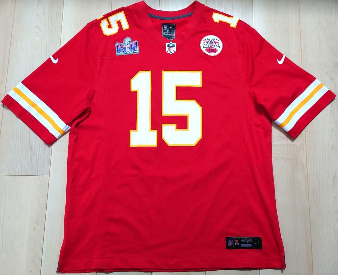 NFL チーフス パトリック・マホームズ NIKE レプリカジャージ【XL】