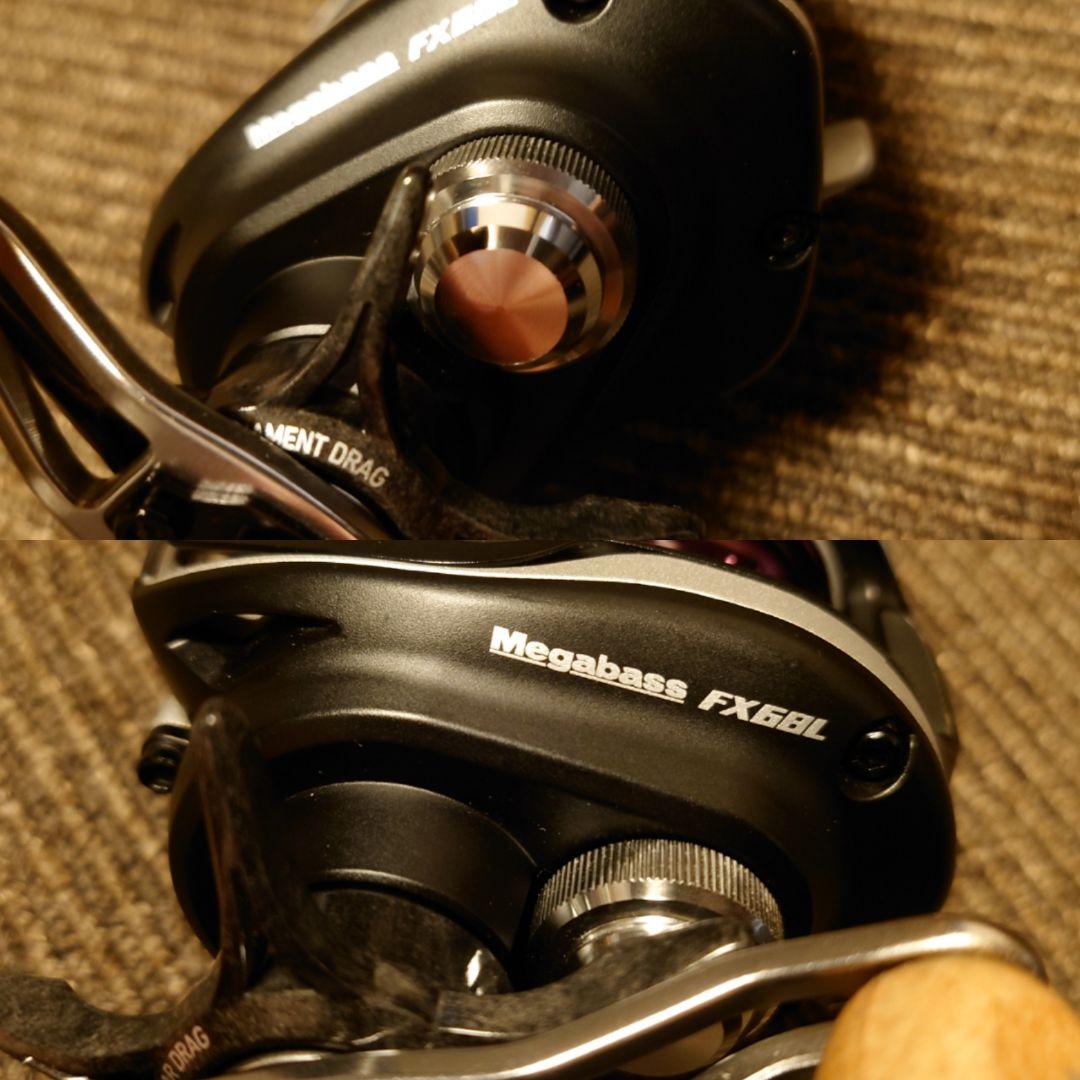 極上美品廃盤 メガバス FX68L レフトハンドル SLP RCS KTF CT