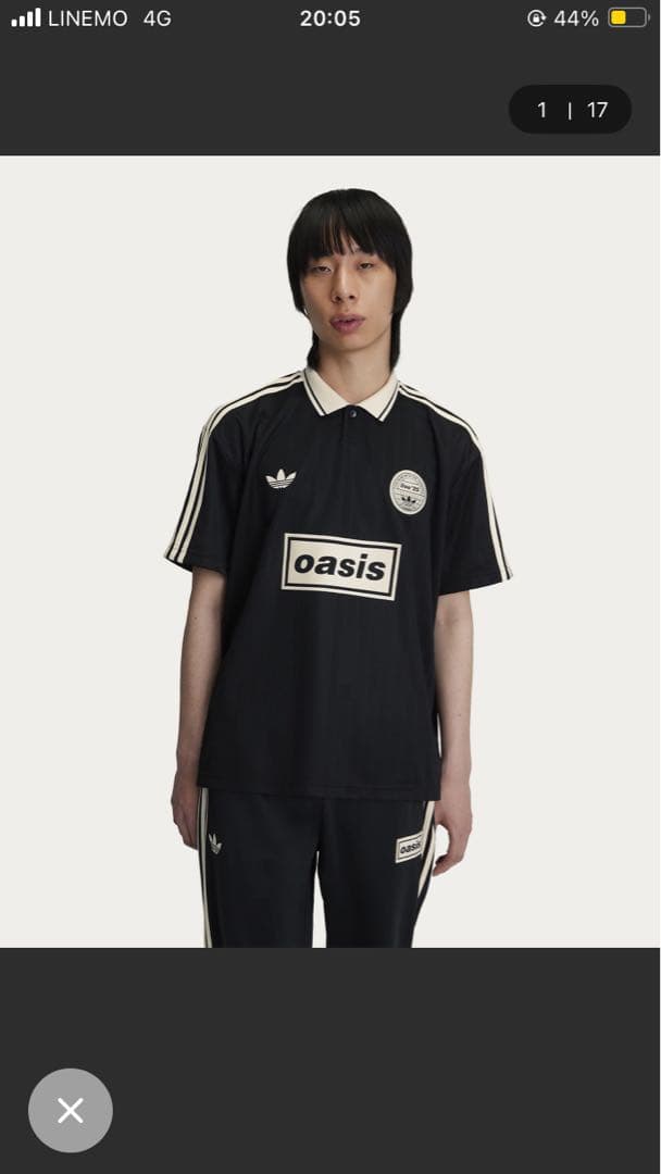 adidas oasis フットボールシャツ XLサイズ　サッカーシャツ