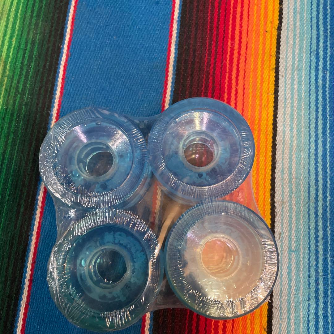 DOG TOWN スケートボードウィール クリア 4個セット65mm