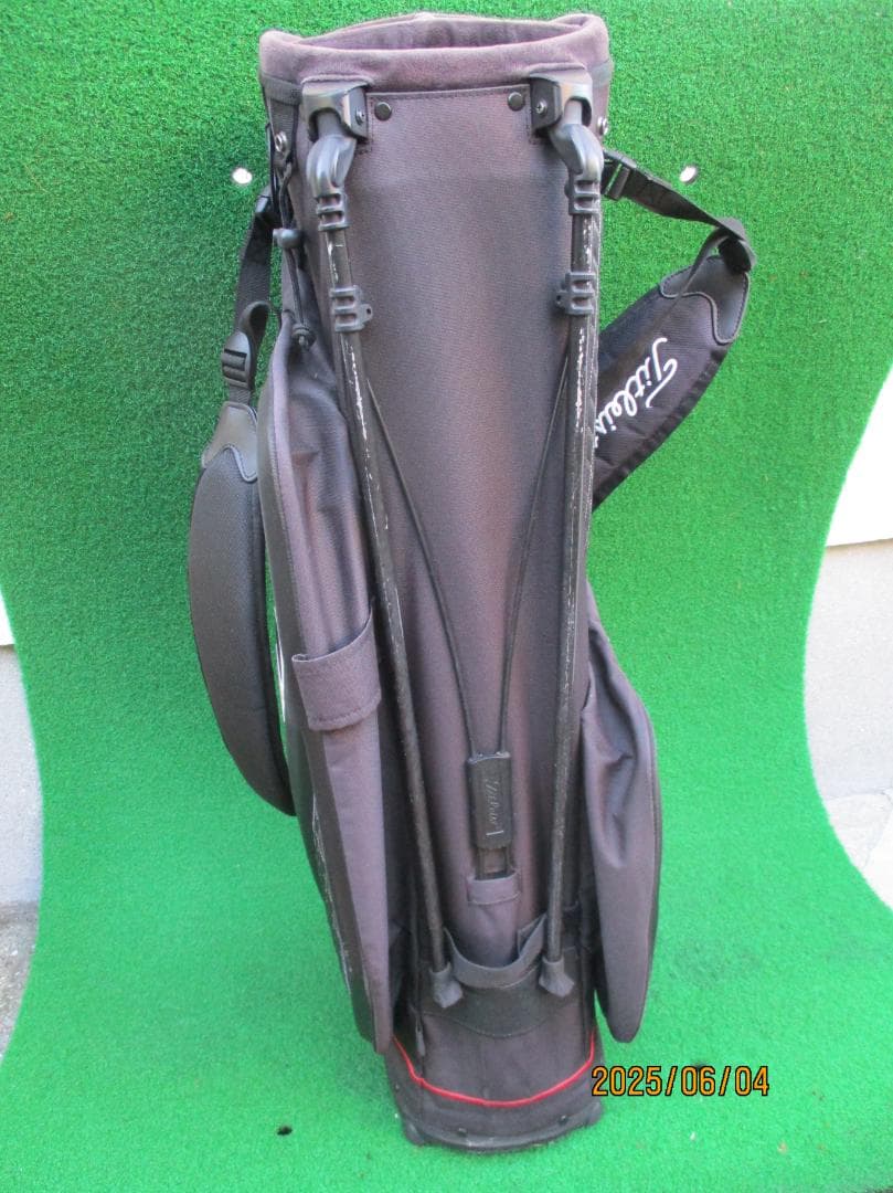 Titleist スタンド式ゴルフバッグ ブラック リュック式