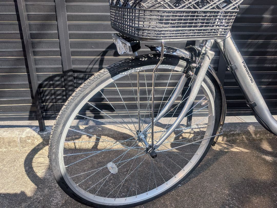 Panasonic 電動アシスト自転車 シルバー　新品　未使用