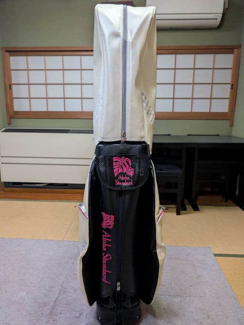三連休限定特別割引！！ Aloha Standard ゴルフバッグ ホワイト