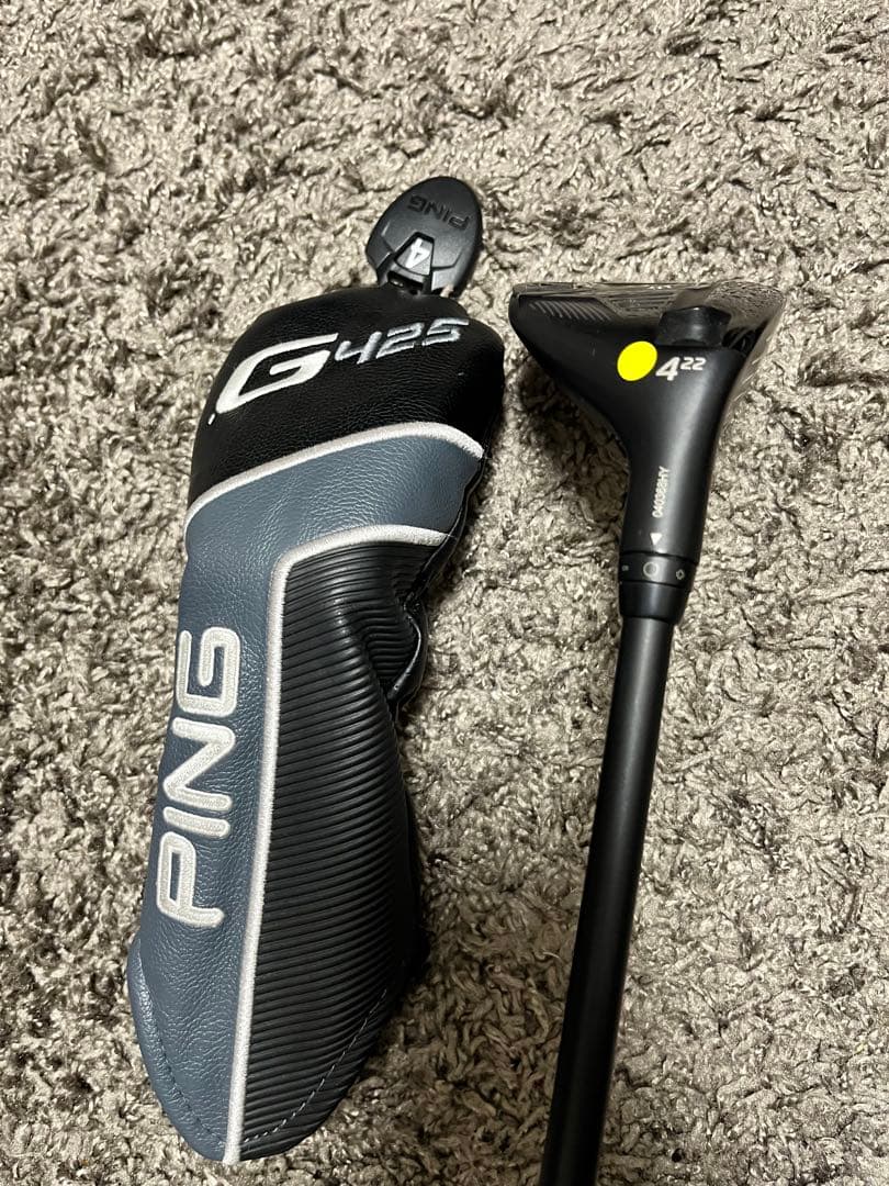 ping ４番ハイブリッドカーボンシャフトS