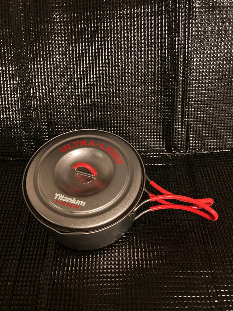 【廃盤品】EVERNEW チタン ウルトラライトクッカー 0.9L