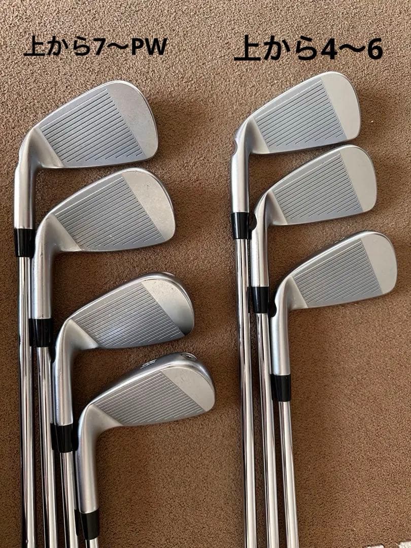 PING i230 モーダス105 S４〜PW 7本セット