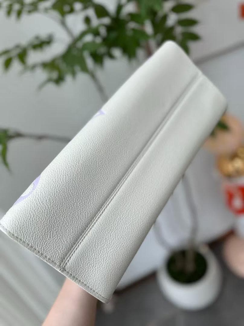 LOUIS VUITTON トートバッグ ホワイト ラベンダー~~