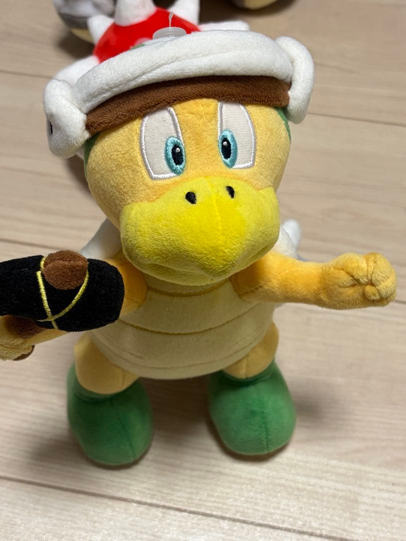 マリオキャラクターぬいぐるみセットほねクッパ