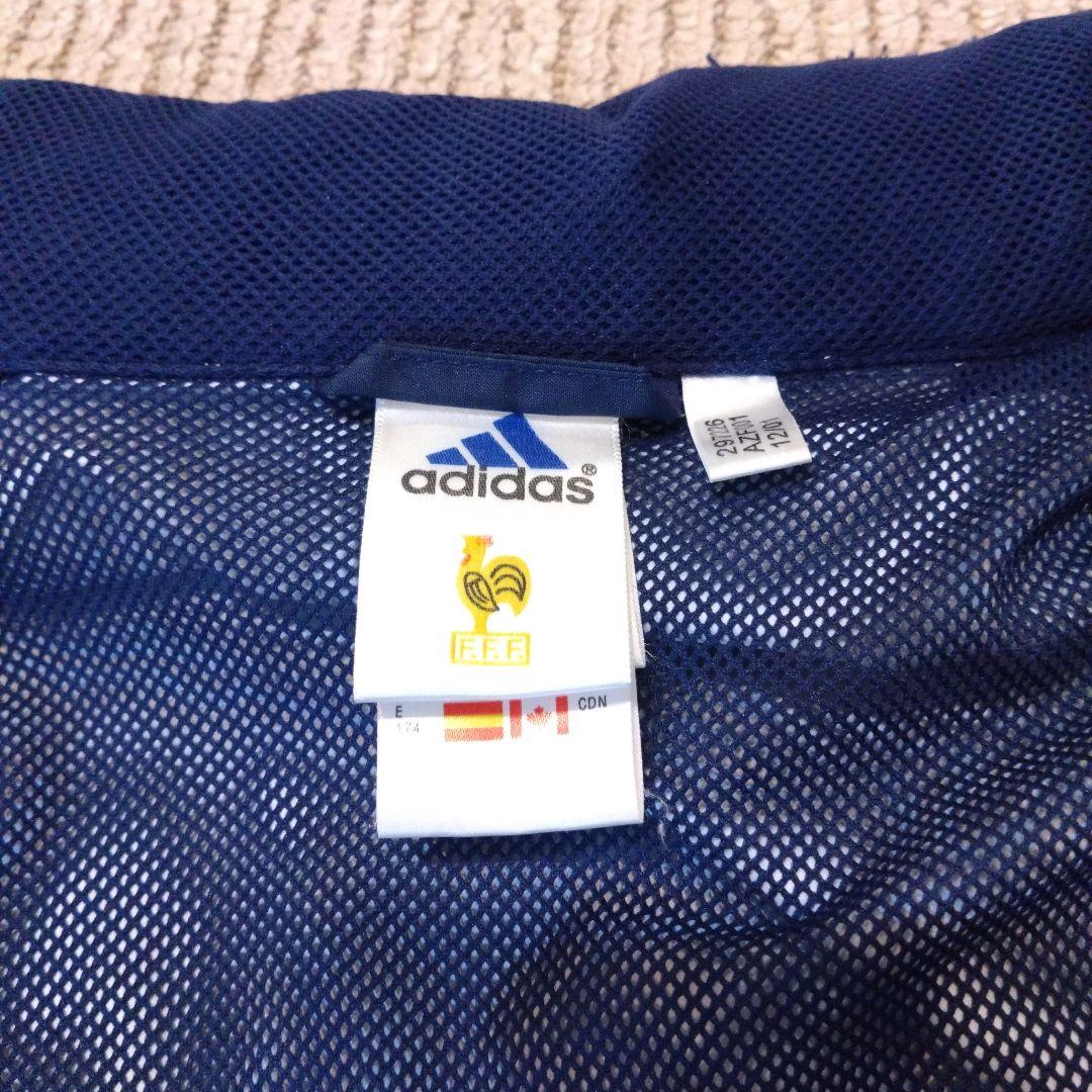 adidas サッカー フランス代表 ナイロンジャケット Lサイズ