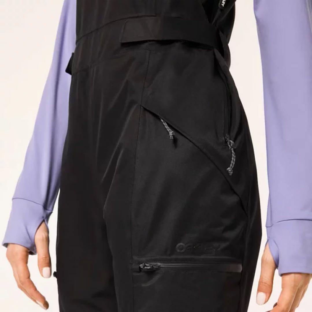 オークリー　スノーボード　スキー　ビブパンツ　ブラック　新品