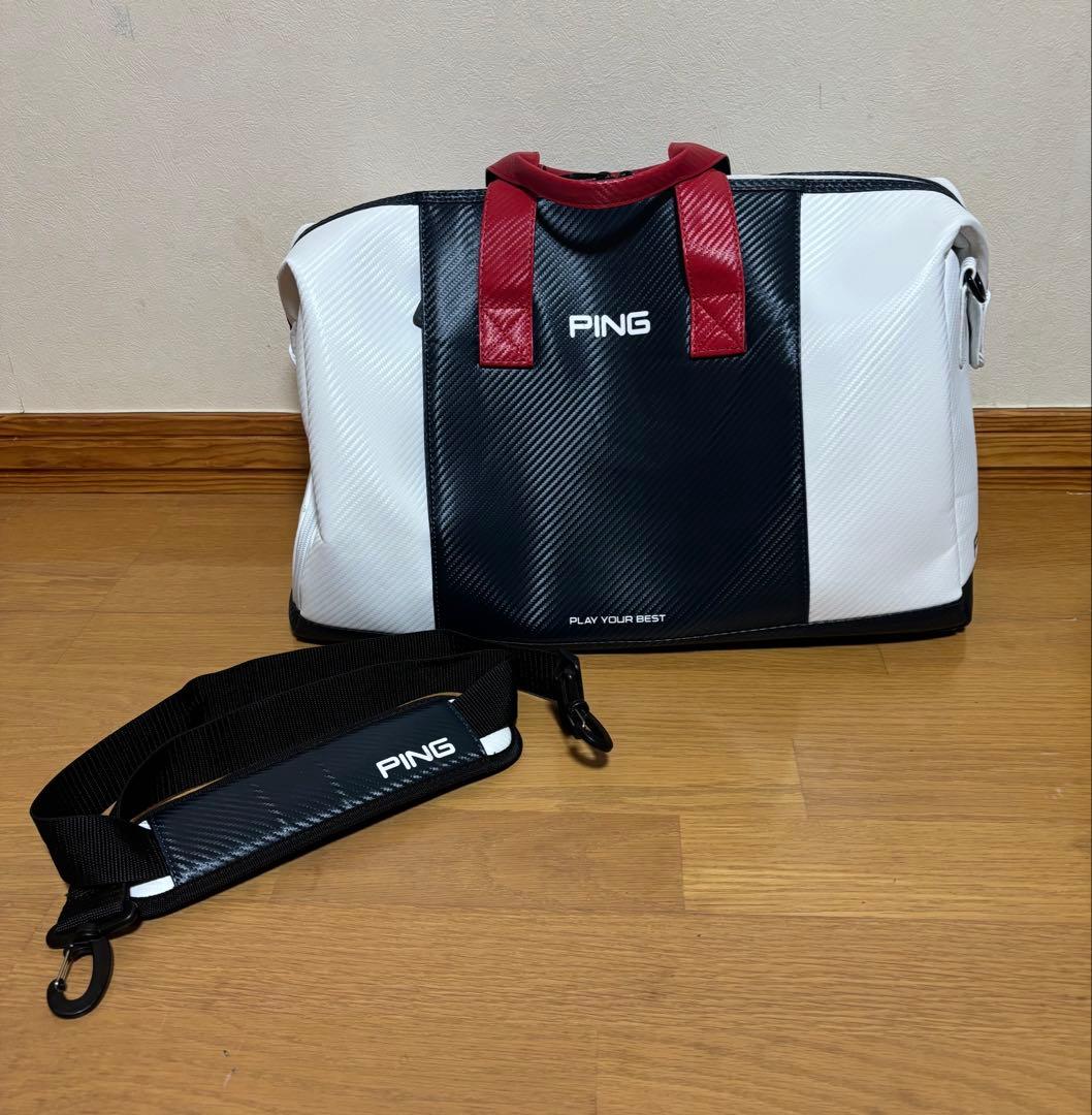 PING ゴルフバッグ ボストンバッグ ロッカーバック 大容量 旅行用に