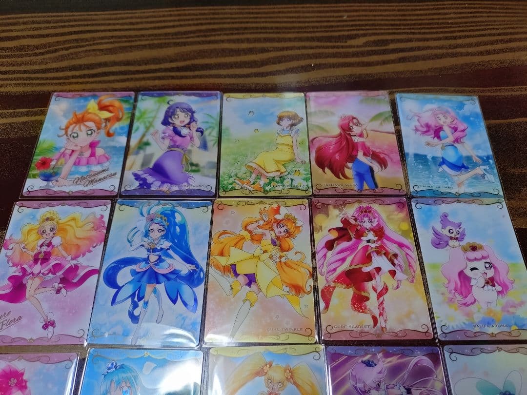 プリキュア　ウエハース　4弾　コンプ