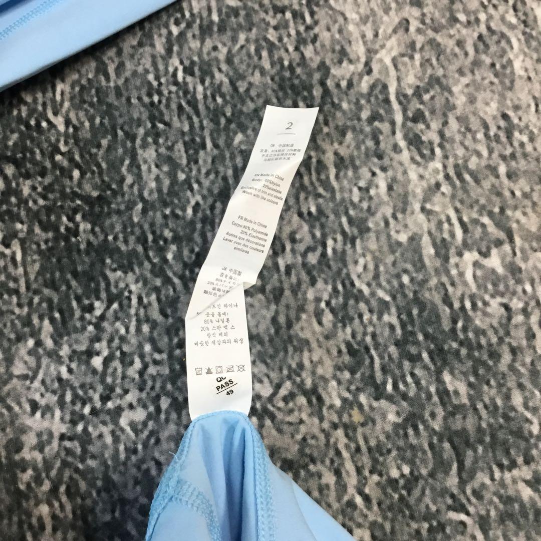新品☆ LULULEMON 水色 ハイウエスト ヨガパンツ サイズ2